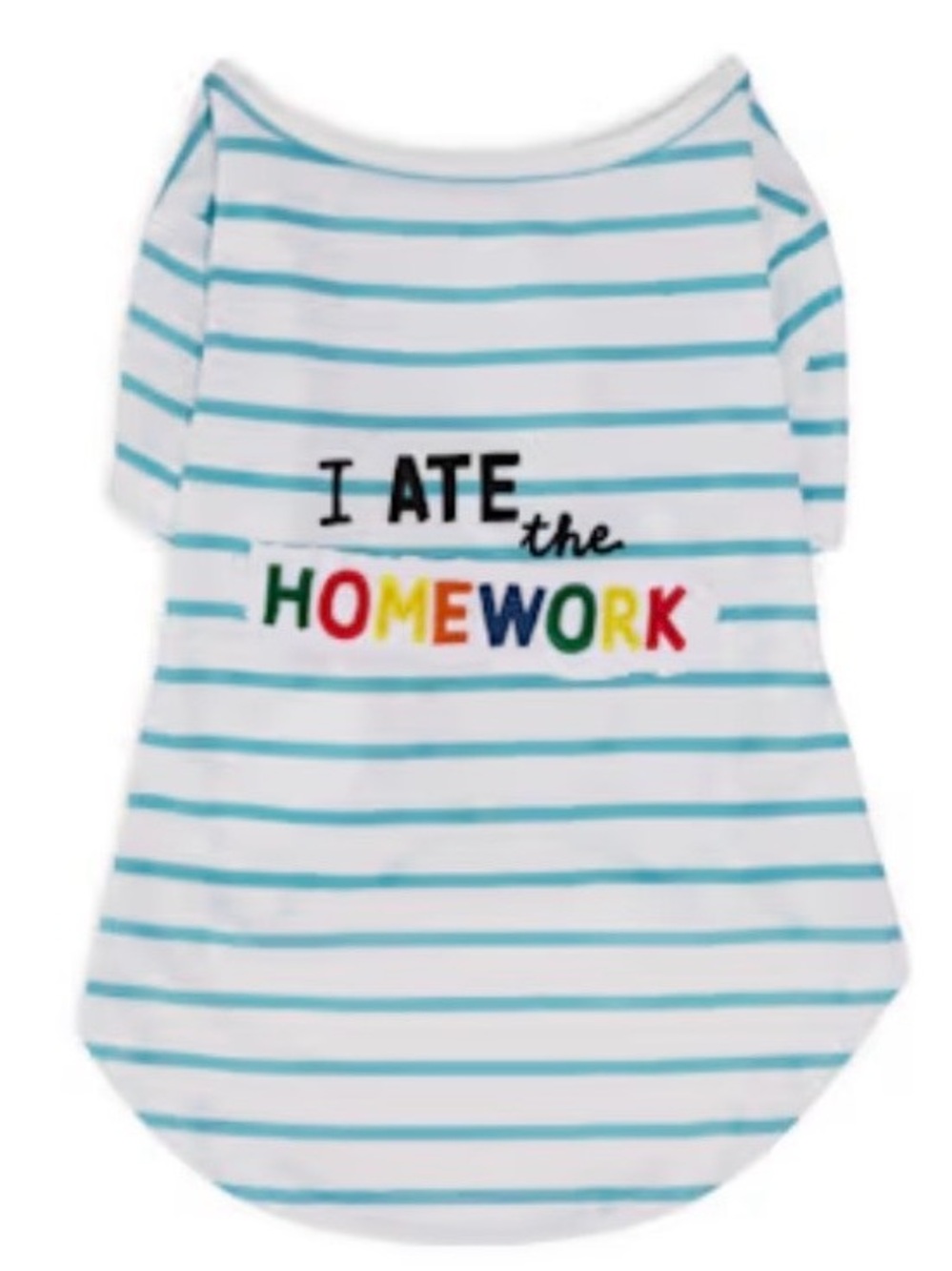 YOULY I Ate the Homework Pet T-Shirt, X-Smal
